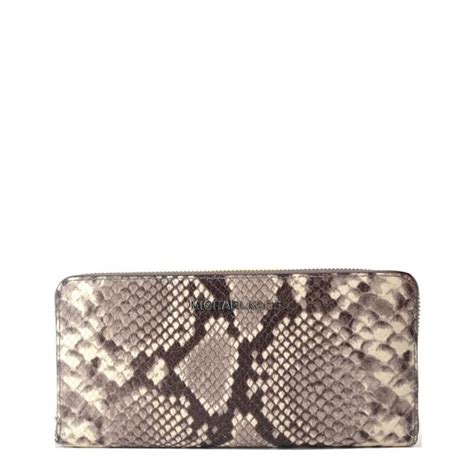 michael kors natural python wallet|NWT Michael Kors Lenox Natural python/wallet set .